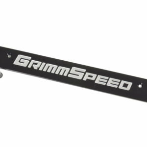 GrimmSpeed License Plate Delete black/silver - Subaru WRX / STI VA - Kaiju Motorsports