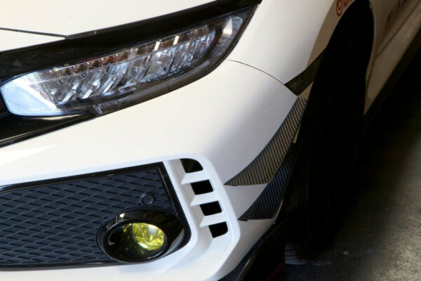 APR Performance Front Bumper Canards- Honda Civic Type-R FK8 - Kaiju Motorsports