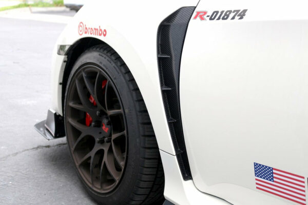 APR Performance Carbon Fiber Fender Vents - Honda Civic Type-R FK8 - Kaiju Motorsports