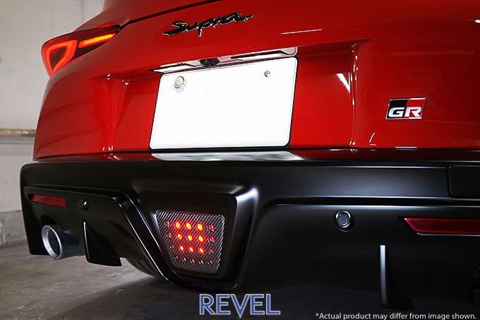 Revel GT Carbon Fiber Reverse Light Cover - Supra A90 - Kaiju Motorsports