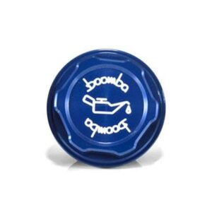 Boomba Racing Aluminum Oil Cap (Blue) - Subaru WRX / STI VA - Kaiju Motorsports