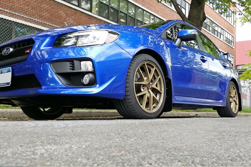Rally Armor UR Black Mud Flap w/ Blue Logo - Subaru WRX/STI VA - Kaiju Motorsports
