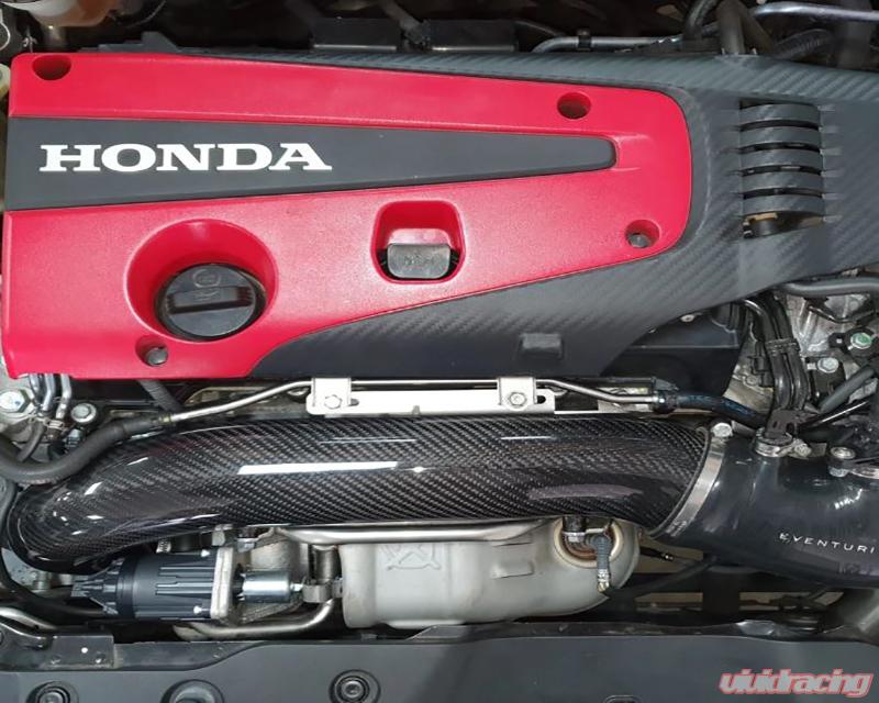 Eventuri Carbon Charge Pipe Honda Civic FK8 Type R - Kaiju Motorsports