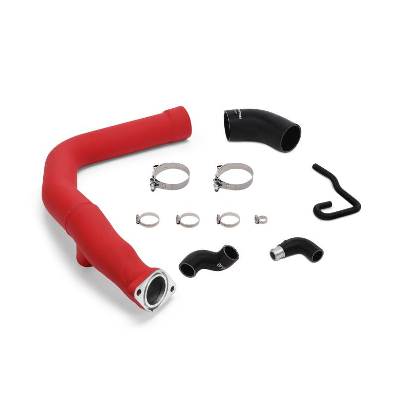 Mishimoto Charge Pipe Kit (Wrinkle Red) - Subaru WRX VA - Kaiju Motorsports