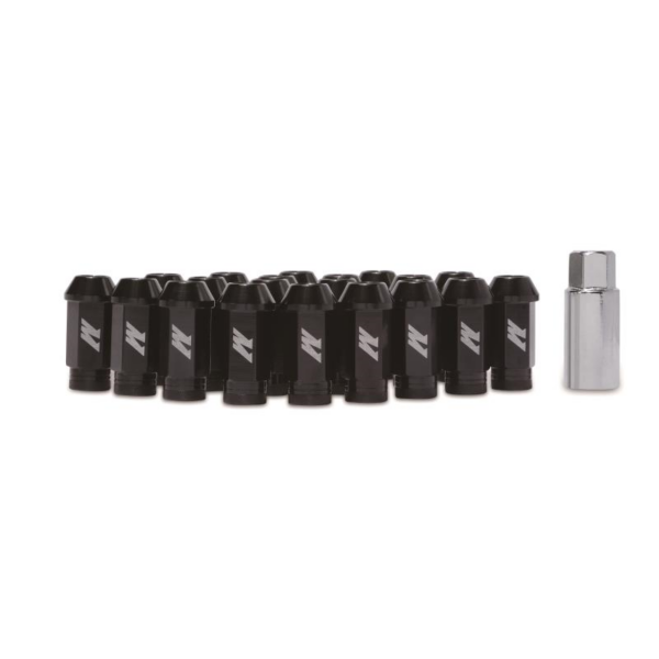 Mishimoto Aluminum Locking Lug Nuts Black 12x1.50 - FRS/BRZ/86
