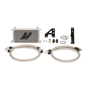 Mishimoto Non-Thermastatic Oil Cooler Kit (Silver) - Subaru STI VA - Kaiju Motorsports