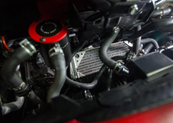 Mishimoto Aluminum Secondary Race Radiator - Honda Civic Type-R FK8 - Kaiju Motorsports