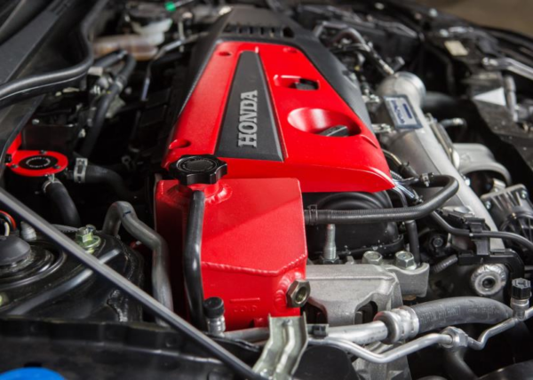 Mishimoto Aluminum Expansion Tank (Red) - Honda Civic Type-R FK8 - Kaiju Motorsports