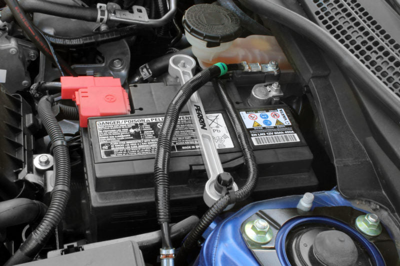 Perrin Battery Tie Down (Sliver) - Honda Civic Type-R FK8 - Kaiju Motorsports