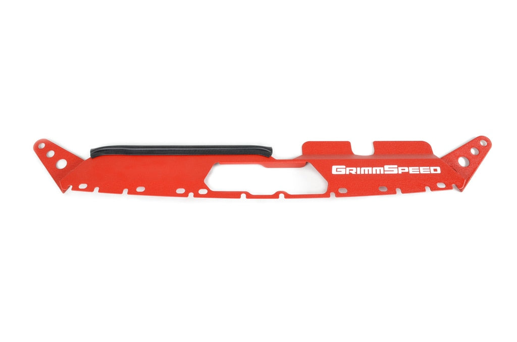 Grimmspeed Radiator Shroud (Red) - Subaru WRX / STI VA - Kaiju Motorsports