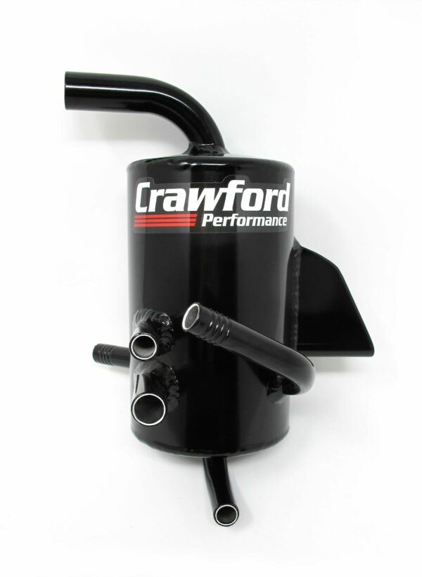 Crawford FMIC/Rotated Mount v2 Air Oil Separator - Subaru STI VA - Kaiju Motorsports