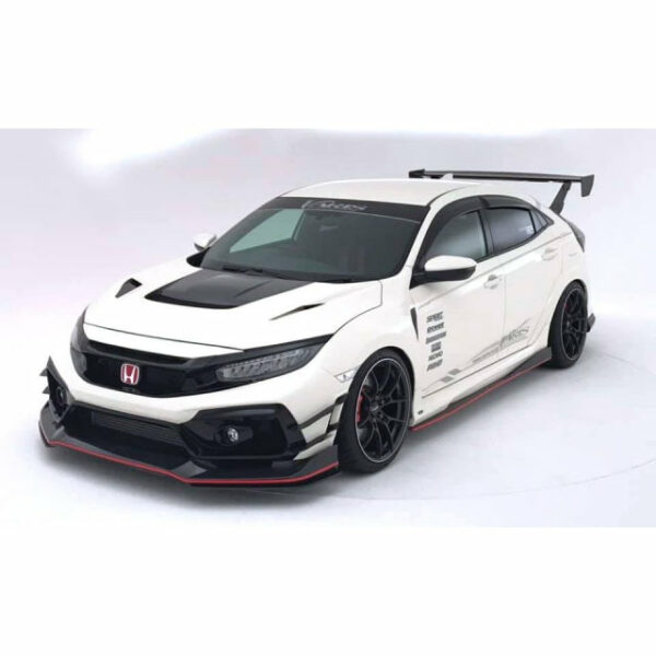 Varis Arising-II Double Canard Option for Varis Front Bumper (Carbon) - Honda Civic Type-R FK8 - Kaiju Motorsports