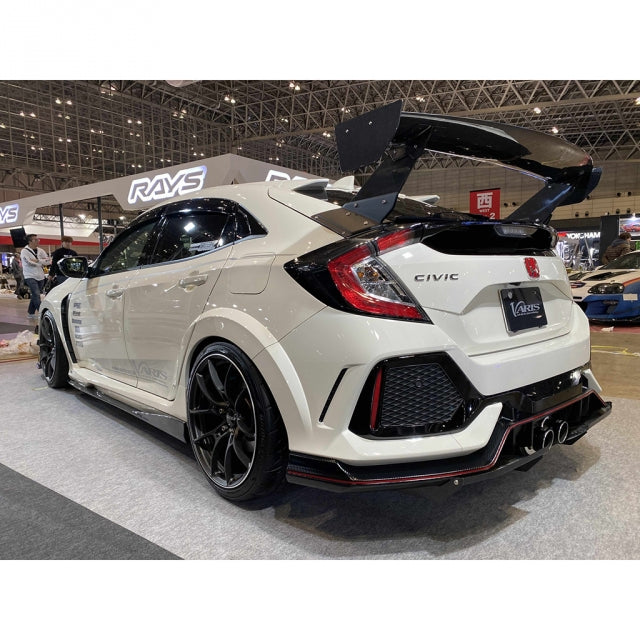 Varis GT-Wing with Mount Bracket for Street II (1520mm / Carbon) - Honda Civic Type-R FK8 - Kaiju Motorsports