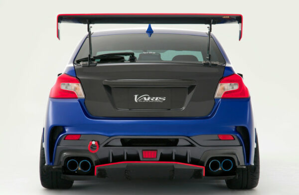 Varis Arising II Rear Bumper - WRX/STI VA - Kaiju Motorsports