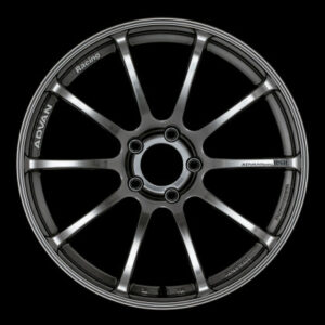 Advan RSII 18x9.5 +45 5x114.3 Racing Hyper Black Wheel - Kaiju Motorsports
