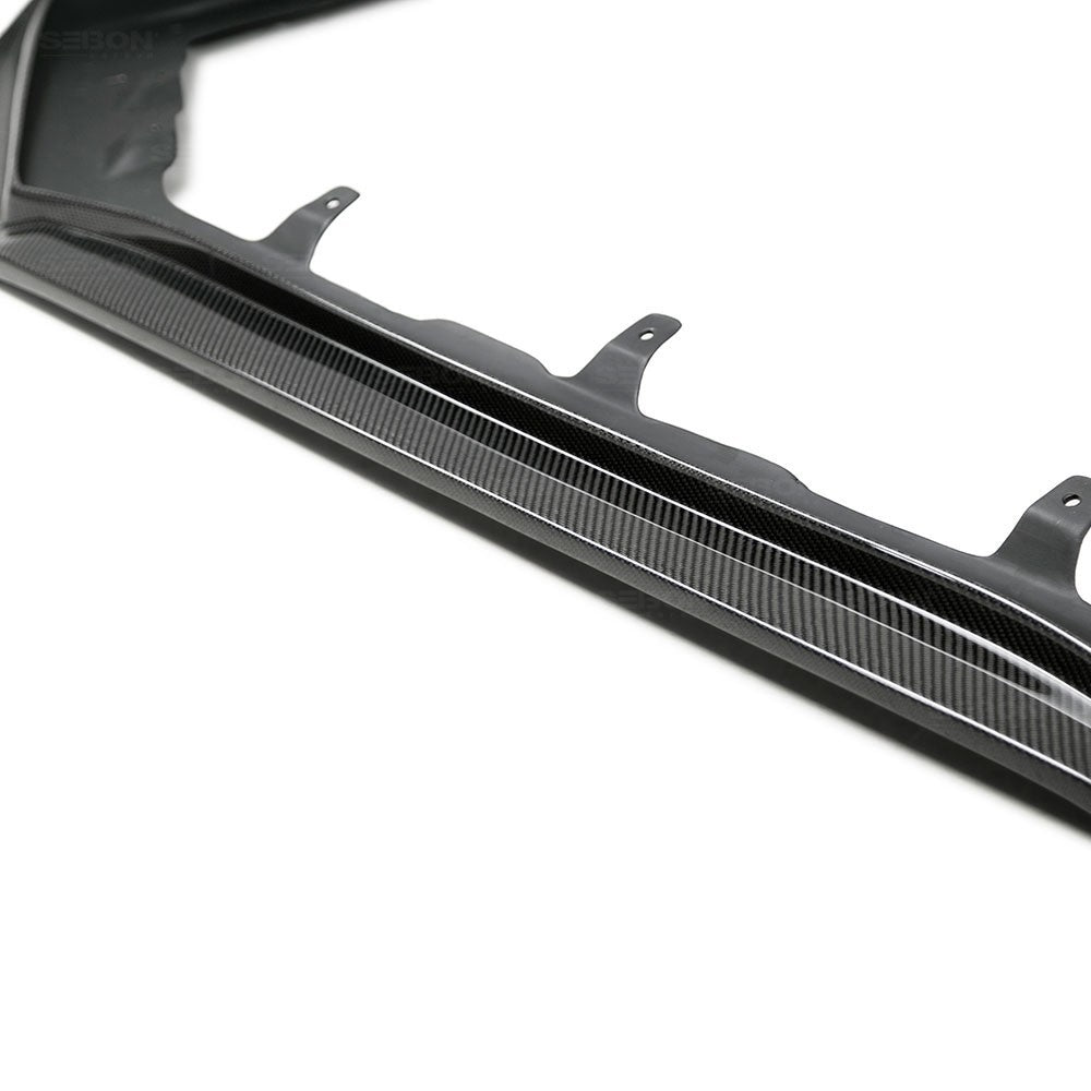 Seibon MB3-Style Carbon Fiber Front lip - WRX/STI 18-20 - Kaiju Motorsports