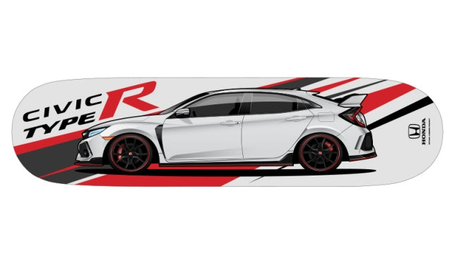 Honda Civic Type-R FK8 Skate Deck (Side Profile) - Kaiju Motorsports