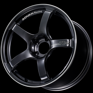 Advan TC4 18x9.5 +12 114.3 Racing Gunmetallic & Ring Wheel - Kaiju Motorsports
