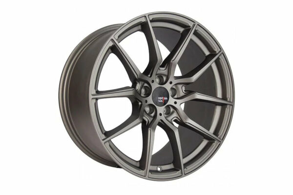 Option Lab Wheels R716 18x9.5 35mm 5x114.3 Noble Grey - Kaiju Motorsports
