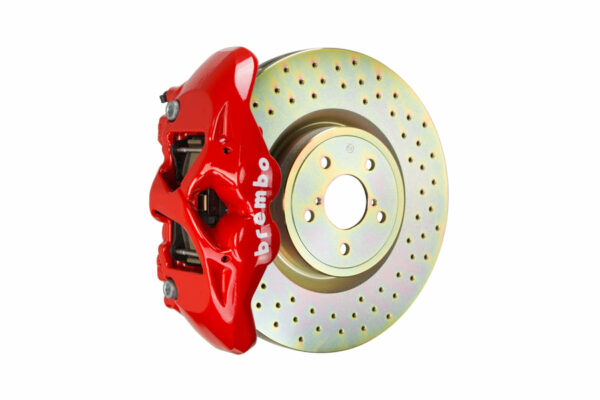 Brembo GT Systems Monobloc 4 Piston 326mm Cross Drilled (Front) - FRS/BRZ/86 - Kaiju Motorsports