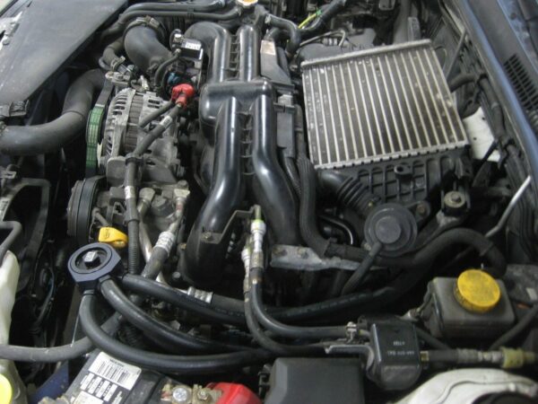 Grimmspeed Air Oil Separator (Red) - Subaru STI VA - Kaiju Motorsports