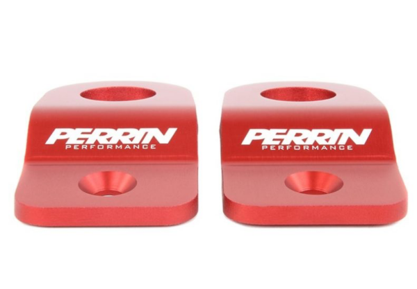 Perrin Upper Radiator Bracket (Red) - Subaru WRX / STI VA - Kaiju Motorsports