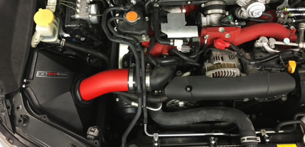 Grimmspeed Stealthbox Intake (Red) - Subaru STI VA - Kaiju Motorsports