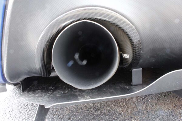 Verus Engineering Carbon Exhaust Cutout Cover Driver Side - FRS/BRZ/86 - Kaiju Motorsports