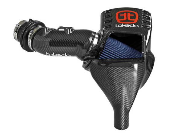 aFe Takeda Black Series Momentum Carbon Fiber Cold Air Intake System w/Pro 5R Filter - Honda Civic Type-R FK8 - Kaiju Motorsports