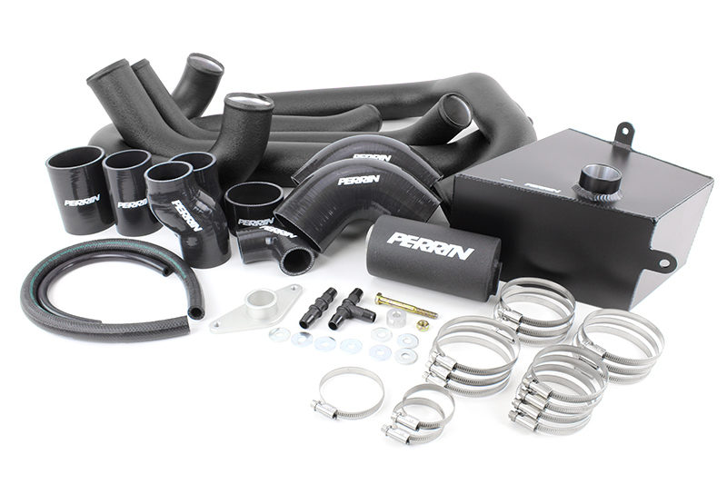 Perrin Boost Tube Kit (Black)- Subaru STI VA - Kaiju Motorsports