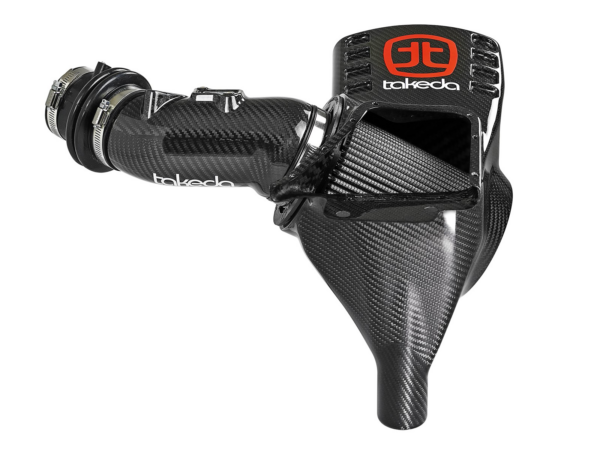 aFe Takeda Black Series Momentum Carbon Fiber Cold Air Intake System w/Pro DRY S Filter - Honda Civic Type-R FK8 - Kaiju Motorsports