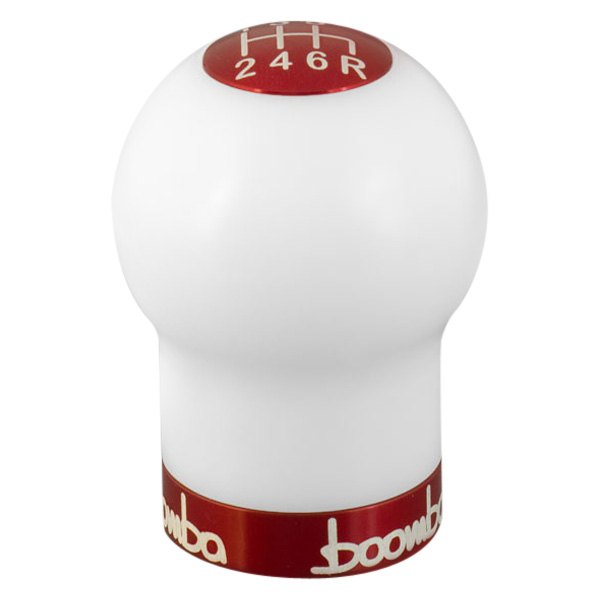 Boomba Racing White Delrin Shift Knob - FRS/BRZ/86