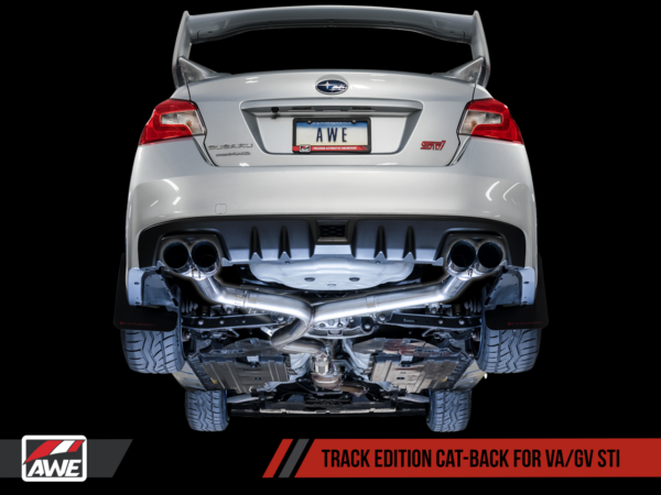 AWE Tuning Subaru STI Exhaust Track Edition - Subaru STI VA - Kaiju Motorsports