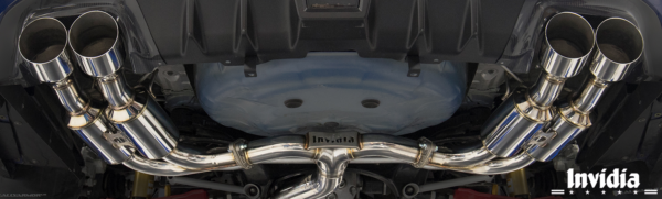 Invidia Gemini R400 Cat Back Exhaust With Quad Tip - Subaru WRX / STI VA - Kaiju Motorsports