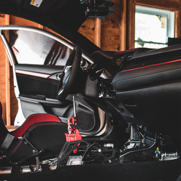 Hybrid Racing Adjustable Short Shifter Assembly (Black) - Honda Civic Type-R FK8 - Kaiju Motorsports