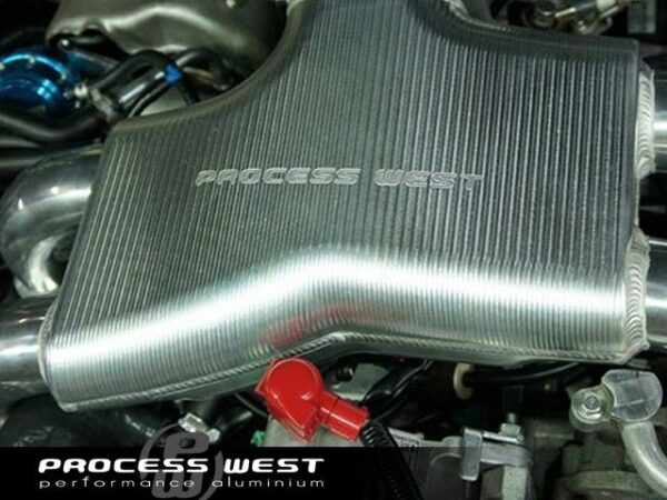 Process West Intake Manifold Black - Subaru STI VA - Kaiju Motorsports