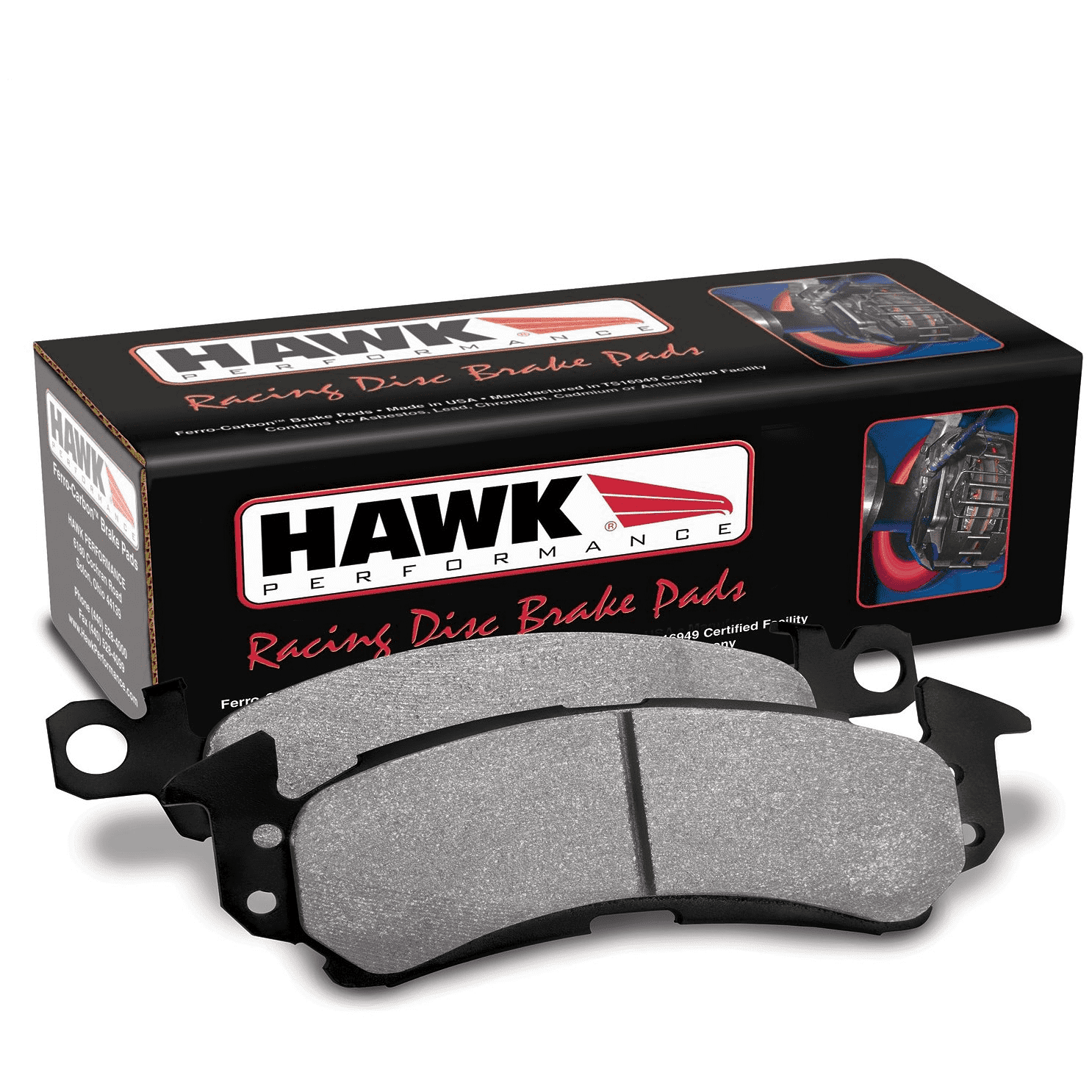 Hawk HP Plus (Rear) - Subaru STI VA - Kaiju Motorsports