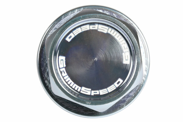Grimmspeed The Bolt Oil Cap (Clear Zinc) - Subaru WRX / STI VA - Kaiju Motorsports