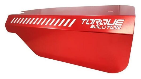 Torque Solution Engine Pulley Cover (Red) - Subaru WRX VA - Kaiju Motorsports