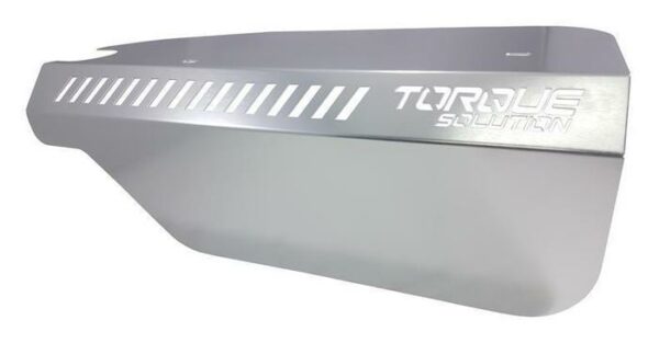 Torque Solution Engine Pulley Cover (Silver) - Subaru WRX VA - Kaiju Motorsports