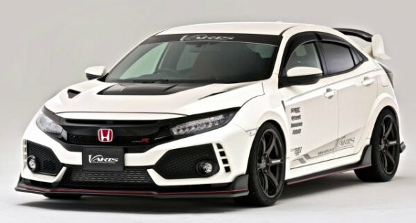 Varis Front Lip Spoiler (FRP) - Honda Civic Type-R FK8 - Kaiju Motorsports