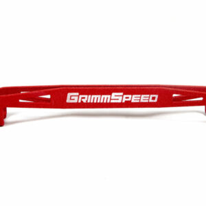 Grimmspeed Lightweight Battery Tie Down (Red) - Subaru - Kaiju Motorsports