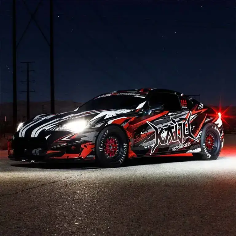 Kaiju Motorsports drag-prepped BRZ with full livery