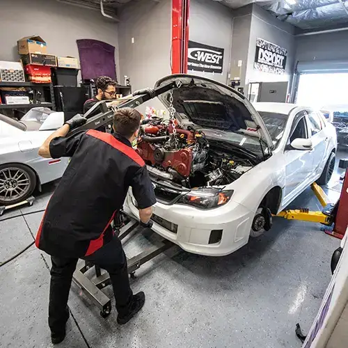 Subaru WRX performance build at Kaiju Motorsports